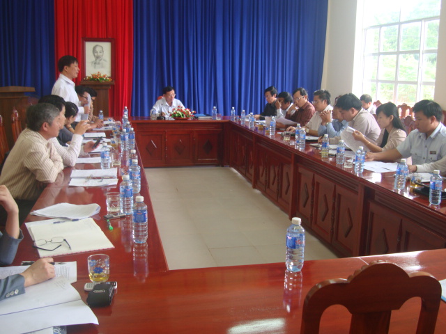 Ban pháp chế HĐND tỉnh làm việc  với  HĐND huyện Nông Sơn