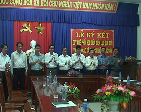 Nông Sơn: 99% hộ có điện sử dụng sinh hoạt và sản xuất