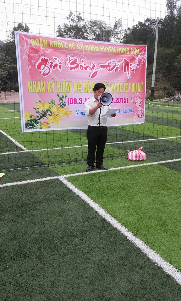 Đoàn Khối các cơ quan huyện Nông Sơn tổ chức Giải bóng đá nữ nhân ngày 08/3