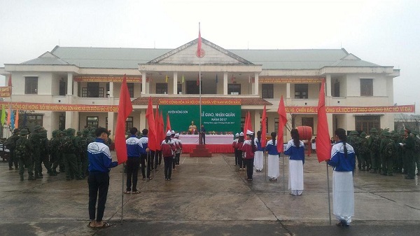 Nông Sơn: Nô nức ngày hội tòng quân