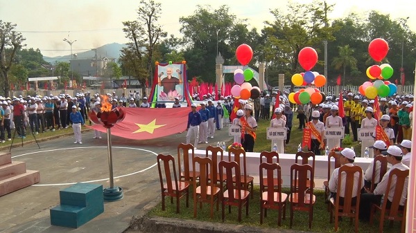 Nông Sơn: khai mạc Đại hội thể dục thể thao huyện lần thứ III năm 2017