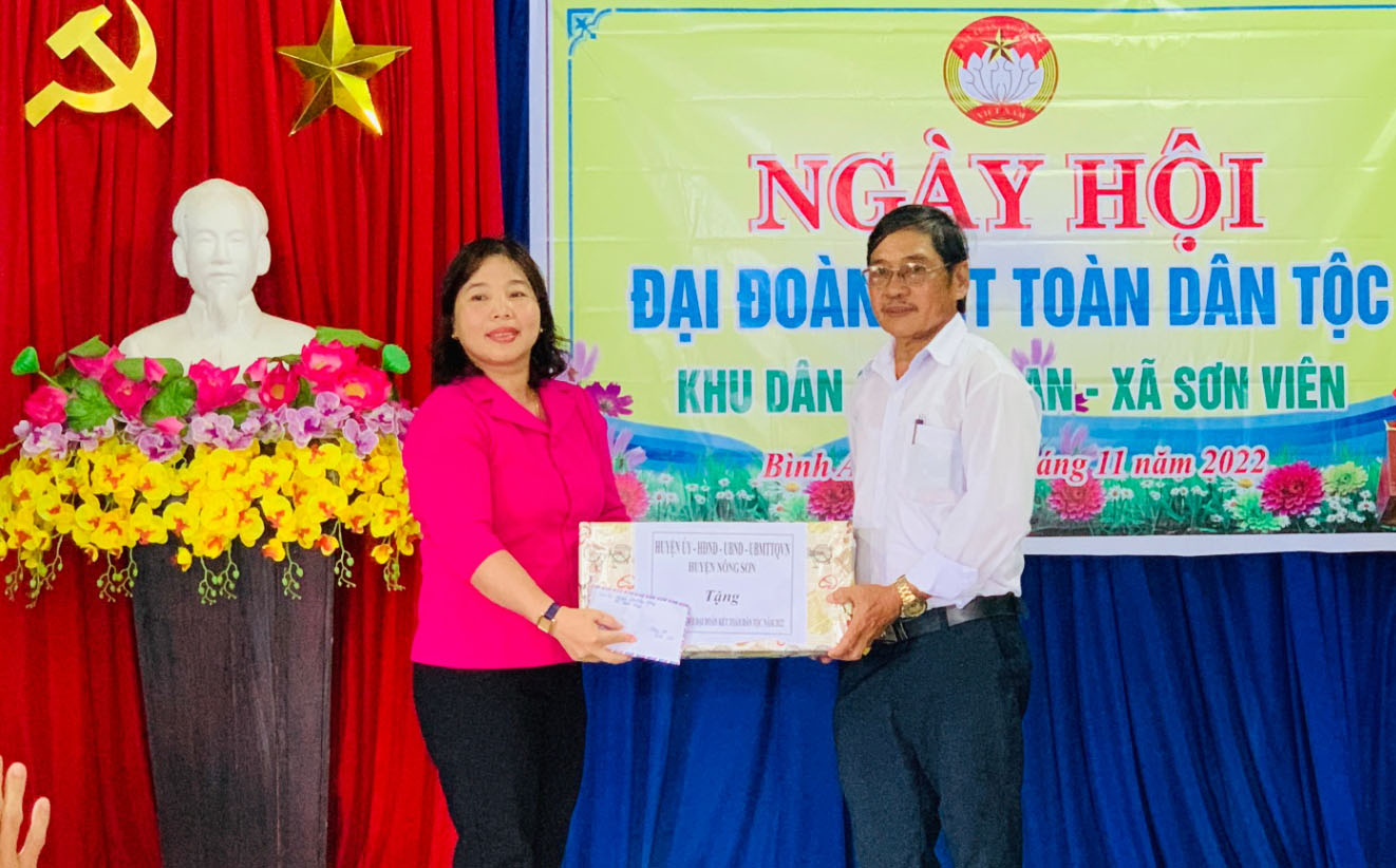Bình An (Sơn Viên) tổ chức ngày hội đại đoàn kết toàn dân tộc ở khu dân cư