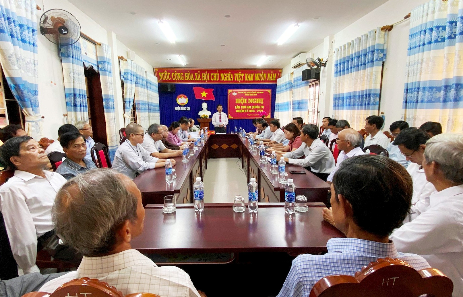 Hội nghị lần thứ 2 Ủy ban Mặt trận Tổ quốc Việt Nam huyện khóa IV, nhiệm kỳ 2024 - 2029
